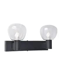 Бра, настінний світильник Goldlux 336026 Pola G9 2x5W IP44 чорний