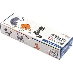 Набір гуашевих фарб Cats 12×10 мл Rosa Kids