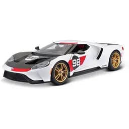 Ігрова автомодель Maisto 2021 Ford GT Heritage 1:18 (31390 white) - мініатюра 6