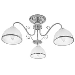 Люстра стельова Brille класична в зал E27 60W CH (LK-571C/3)