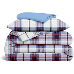Комплект постільної білизни Cosas Scottish charm CS2 Підлітковий фланель червоний (Flannel_ScottishCharm_El90-42Wave_155)