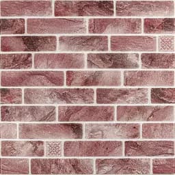 Панель стеновая 680х680х4мм Клинкер розовая глина SW-00002005