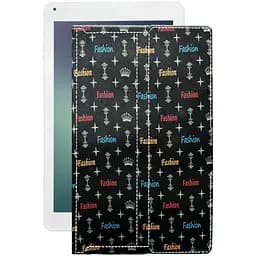 Чохол StatusCASE з екошкіри для планшету Sigma Tab A103 Фешн чорний