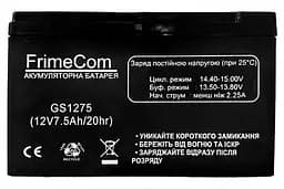 Акумуляторна батарея FrimeCom 12V 7.5AH AGM (GS1275) - мініатюра 2