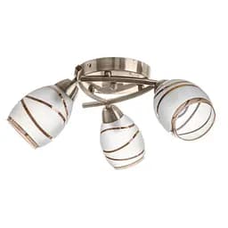 Люстра стельова Brille в спальню E14 40W BZ (LK-557C/3)