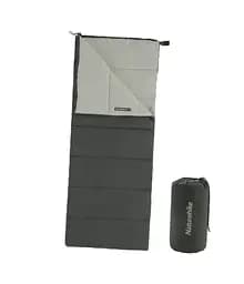 Спальник Naturehike F150 (NH22MSD05) +13°C - правий - 190см - графіт