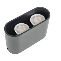 Підсвічування чорне Brille AL-717/2 MR16 BK 36-368