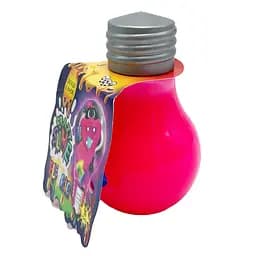 Вязкая масса лампочка Danko Toys Fluoric Crazy Slime SLM-07-01U светится в темноте розовая