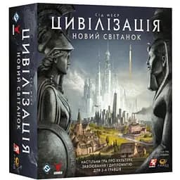 Настольная игра Geekach Games Цивилизация. Новый рассвет (Civilization: A New Dawn) (укр.) (GKCH194cv)