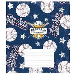 Зошит учнівський Школярик Champions 024-3342K-2 в клітинку 24 аркушів