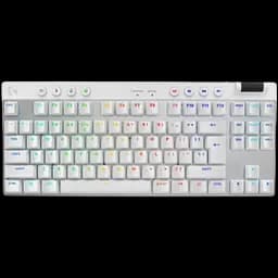 Клавiатура Logitech G PRO X TKL Lightspeed Tactile RGB White (920-012148)