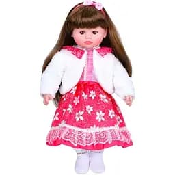 Лялька Маленька пані, 45 см, м’яконабивна, музика-звук (українською), загадка, пісня, вірш (В асортименті)