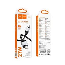 Кабель Hoco Type-C to Lightning Honorific PD charging data cable X110 1 м 27W - мініатюра 2