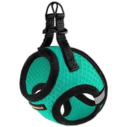 Шлея для собак Bronzedog Mesh Vest, розмір 4XS, 20х24 см, ментолова