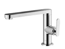 Смеситель для умывальника Kohlman Boxine Long хром низкий QB150B Хром