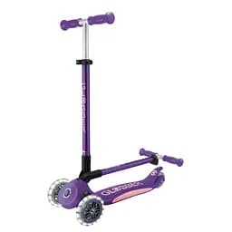 Самокат Globber Elite Lights колеса з підсвіткою 50 кг фіолетово-рожевий (439-603-3) - мініатюра 11