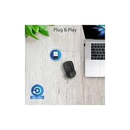 Мишка Promate Clix-8 Wireless Black (clix-8.black) - мініатюра 5