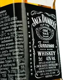 Віскі Jack Daniel's Tennessee Old No.7, 40%, 0,05 л - мініатюра 5