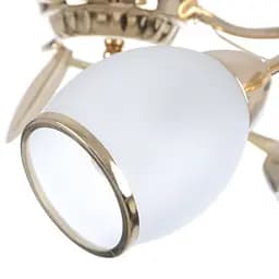 Люстра стельова Brille флористика E14 60W G (LK-155C/3) - мініатюра 3