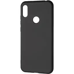 Чохол-накладка Toto Silicone Full Protection Case HuAwei Y6s Black - мініатюра 2