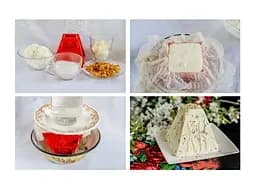 Форма для сирної паски (середня) 0.5 кг, Kitchette Червоний 81645 - мініатюра 6