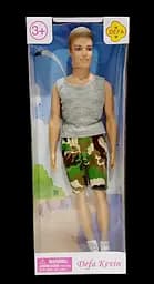 Лялька DEFA 8337 Кен, 30 см, в коробці (6903168811010) Сірий