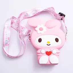 Дитяча сумочка My Melody з pop-it силіконова на блискавці 15*10*3 см, рожевий Yiwu HP-55-8P
