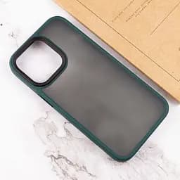 TPU+PC чохол Metal Buttons для Apple iPhone 14 Pro Max 6.7" - мініатюра 4