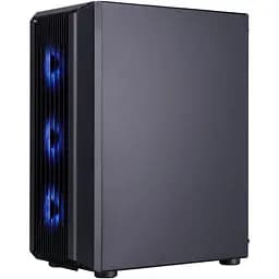 Корпус 1stPlayer H6-BK-4F7 Black [146445] - мініатюра 2