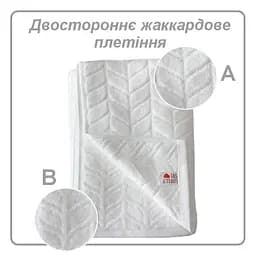 Рушник банний Lovely Svi  бавовна жаккардове для ванної, готелів, СПА - 70 х 140 см Milano Білий (681124) - мініатюра 3