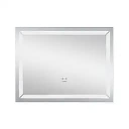Дзеркало Kroner KRP Spiegel HR1 - 9070 з LED-підсвічуванням та антизапітнінням CV030031, Білий - мініатюра 3