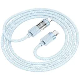 Кабель Borofone PD Type-C to Lightning BU46 Basic Display 27W/1m Blue