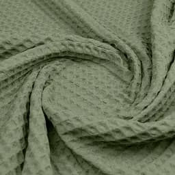 Плед-покривало Cosas Greek Waffle Olive вафельне 160х230 см (Blanket_53Olive_GreekWaffle_160x230) - мініатюра 3