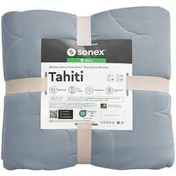 Покрывало Sonex Tahiti двухстороннее 240х220 см темно- и светло-серое (SO102522)
