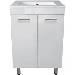 Тумба з умивальником Volle Maro 60 см 15-52-61 Білий