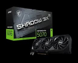 Видеокарта GeForce RTX 5070 12GB MSI Shadow 3X OC (RTX 5070 12G SHADOW 3X OC)