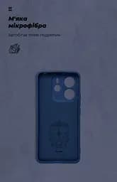 Чехол ArmorStandart ICON для Xiaomi Redmi Note 14 4G Camera cover Dark Blue (ARM79816) - мініатюра 4