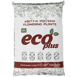 Торфяной субстрат Eco Plus Для цветущих растений 10 л (14182)