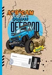 Тетрадь-словарь, 55 г, 7БЦ, 165x240 мм, 40 листов, матовая ламинация, 21338