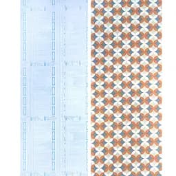 Самоклеюча плівка Sticker Wall SW-00001220 Помаранчеві квіти 0,45х10м - мініатюра 3