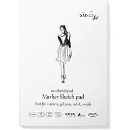 Блокнот-склейка для маркеров SM-LT Art Authentic A4 100 г/м² 50 листов