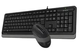 Комплект Fstyler Sleek Multimedia Comfort F1010 Black/Grey клавіатура+миша A4Tech teh0020657 - мініатюра 4
