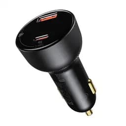 Автомобільний зарядний пристрій Baseus 100 W Superme Digital PPS DUAL 1U+1C + cable 100 W USB Type C TZCCZX-01 - мініатюра 3