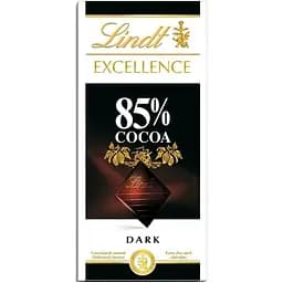 Шоколад Lindt Excellence швейцарський 85% 100 г (389615)