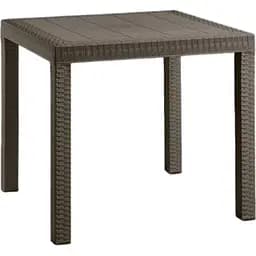 Стол для сада пластиковый Bica Dallas коричневый