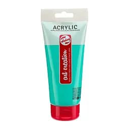 Краска акриловая Talens Art Creation 673, Зеленый светлый ФЦ 200 мл CD