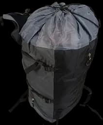 Легкий похідний туристичний рюкзак з дощовиком 45L Adventuridge Чорний - мініатюра 7