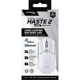 Мишка HyperX Pulsefire Haste 2 Core Wireless White (8R2E7AA) - мініатюра 11