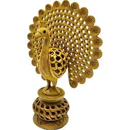 Павич дерев'яний різьблений 16 см