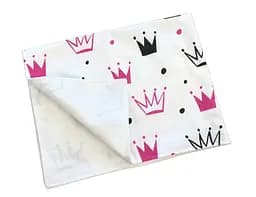 Непромокаемая пеленка Moontime "Короны малиновые"